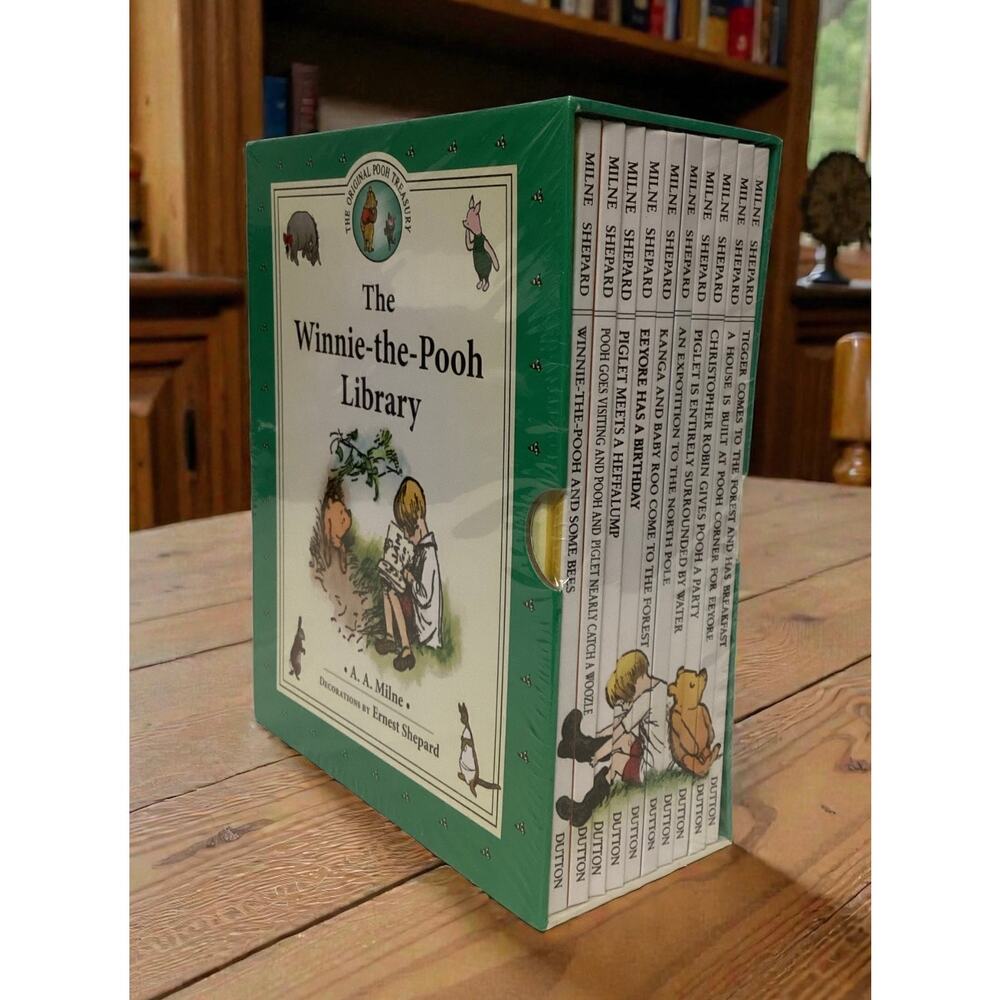 The Winnie-the-Pooh Library books (10 volume slip case set)-Hardcover sealed - Picture 1 of 5